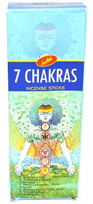 7 Chakra Sree Vani Stick Incense Box Of 6, 6"