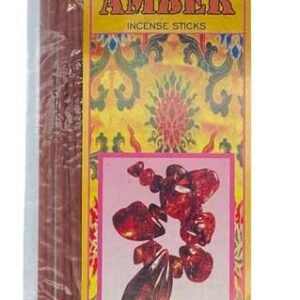 Amber Incense Sticks Pure Vibrations 20-Pack 20"