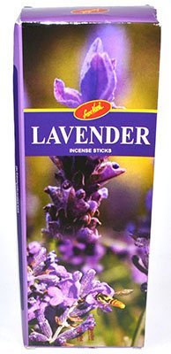 Lavender Sree Vani Stick Incense Box Of 6, 6" Sticks