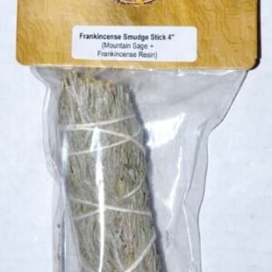 4" Sage & Frankincense Resin Smudge Stick