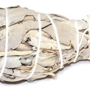 4" Sage & Palo Santo Smudge Stick Unpackaged