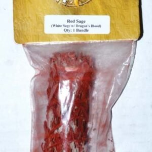 Dragon’s Blood & White Sage Smudge Stick 4"