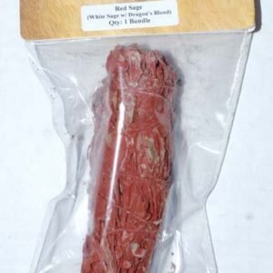 Dragons Blood & White Sage Resin Smudge Stick 5"