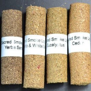 Set Of 4 4" Sacred Logs