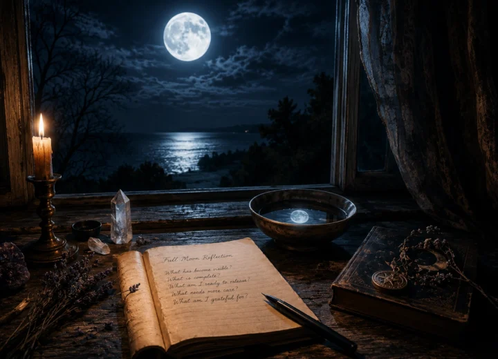 Full moon rituals and the meaning of lunar release