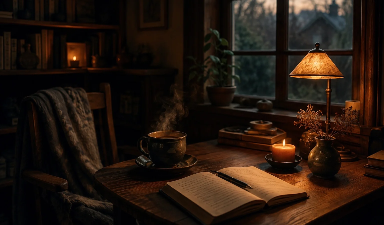 Everyday rituals in a quiet domestic setting