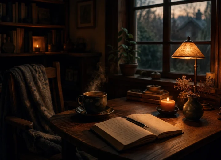 Everyday rituals in a quiet domestic setting