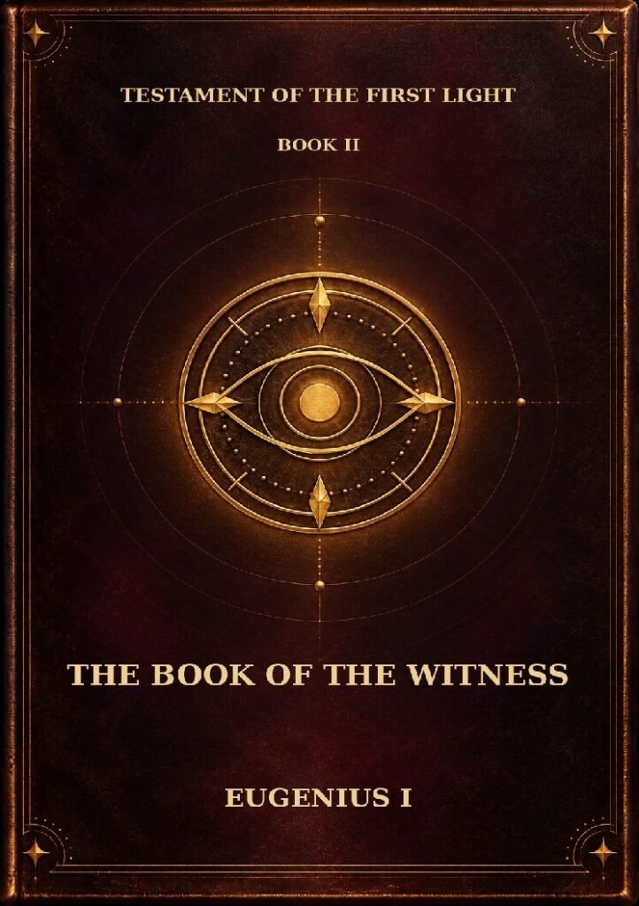 The Book of the Witness, THE TESTAMENT OF THE FIRST LIGHT, Book II of VII